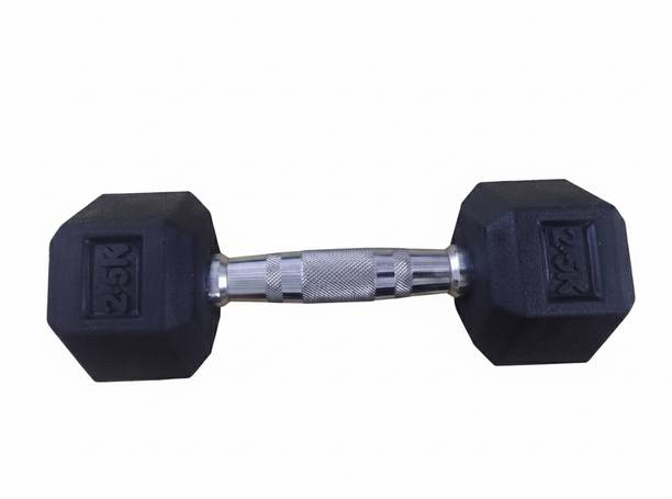 MAS FIT Hexa dumbell 2.5 x 2 =5 Fixed Weight Dumbbell