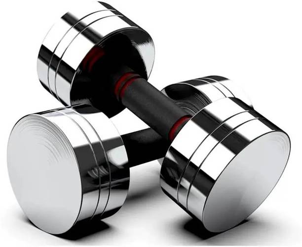 FitFreaks 2.5kgx2Pc Steel Dumbbell, Dumbbell Set, Home Set For Workout Fixed Weight Dumbbell