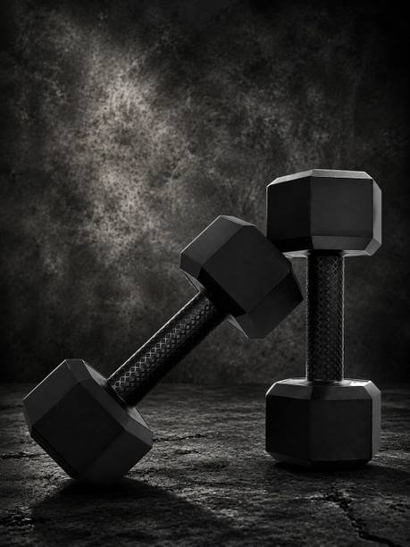 SUKANYATRADERS 1KG DUMMBELS Fixed Weight Dumbbell