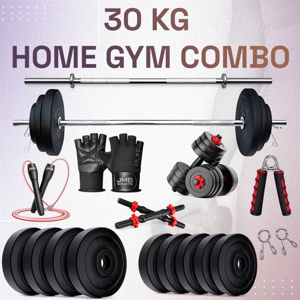 JMB 30KG-5x4/2.5x4 pvc plates,3ft straight rod,dumbbell rod & accessories Adjustable Dumbbell