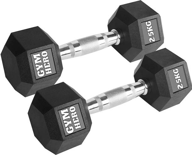 SANFITNESS Dumbbell Set Pair For Home Gym 2.5KGS X 2PCS Fixed Weight Fixed Weight Dumbbell
