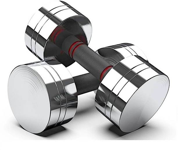 AMAN FIT Steel Dumbbell Set 10KG X 2 PCS, 1 Pair Dumbbells Adjustable Dumbbell