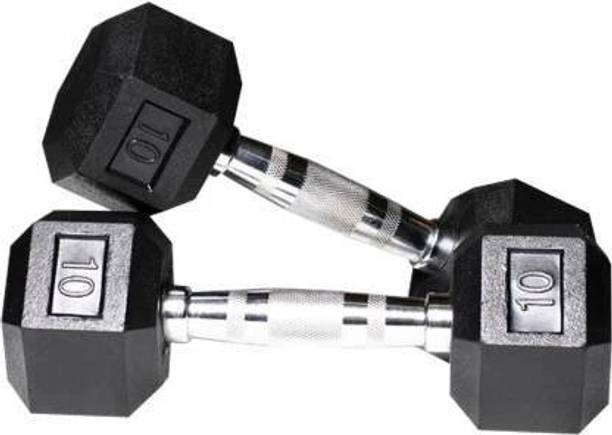 wWAR Pair Of 10Kg (10Kg X 2) Fixed Weight Dumbbell