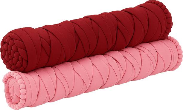 Pure Cotton Solid Maroon, Pink Women Dupatta