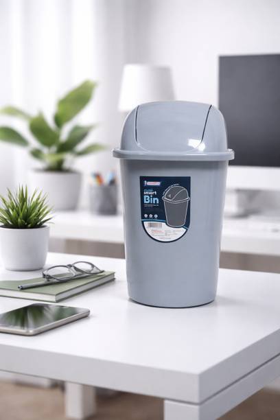 SuprenzaGlobal Portable Smart Dustbin with Swing Lid Plastic Dustbin