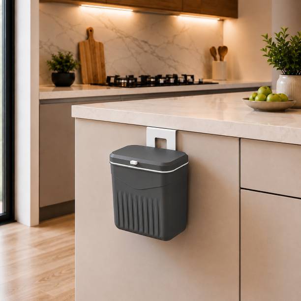 ESSNIX Prime Multi-Purpose Wall Mounted Dustbin | Smart Hanging Trash Can Plastic Dustbin