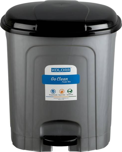 KOLORR Go clean 23L Pedal Dustbin/Trash Can/Garbage Waste Bin with Lid for Home,Kitchen डस्टबिन