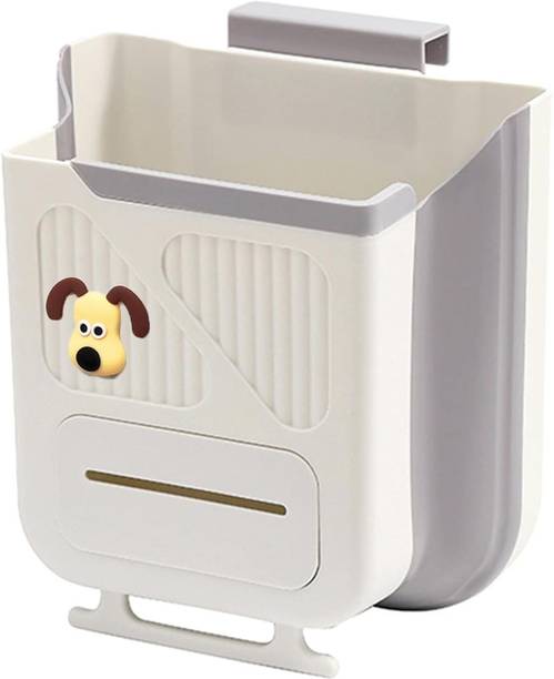 ShoppoWorld Hanging Trash Can for Kitchen Cabinet Door, Kitchen Cabinet Hanging Bin Trash Compactor