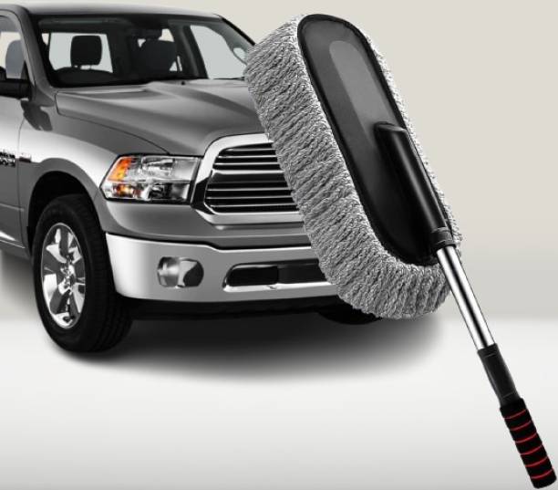 KENTELLY Microfiber Wash Brushes With Long Handle Scalable Car Cleaning 030x Wet and Dry Duster
