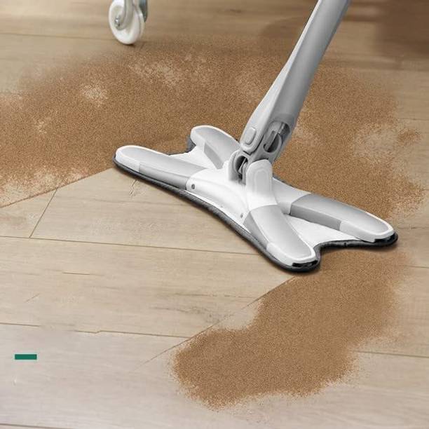 ASHGUJ Wood Floor Cleaner Mop Wet & Dry Mop