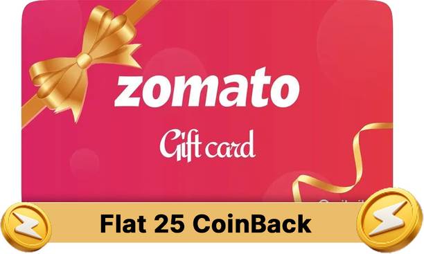 Zomato Restaurant Digital Gift Card