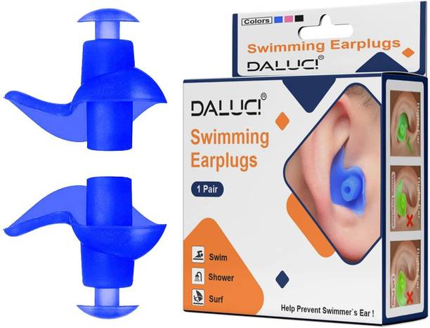DALUCI Waterproof Swimming Professional Silicone Earplugs Ear Plug