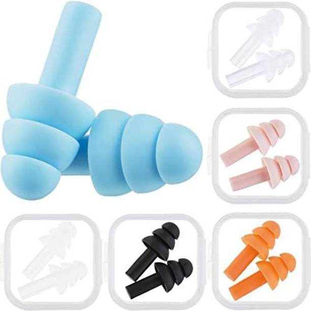 twirey Soft Silicone Ear Plugs for Sleeping, Meditation, Swimming Adult and Child Ear Plug