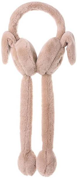CATALOON Cute jumping rabbit ear muffs for women girls ( 7 years&above) Moving Ear Muff