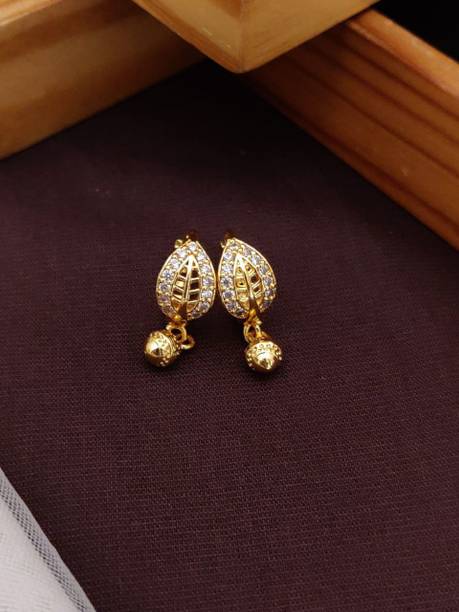 Shiv Enterprise Earrings Cubic Zirconia Brass Tassel Earring