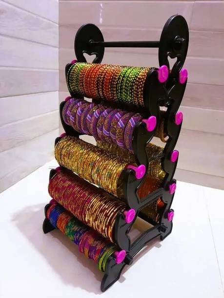 Eramasher Stoneware Bangle Display | Storage Bangle Stand | Bangle Stand Vanity Box