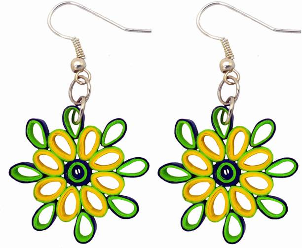 Designer's Collection Designers Collection Paper Quilling Earrings Paper Drops & Danglers