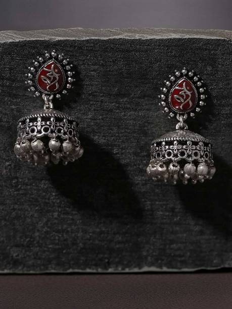 Moksha Embellishments s Brass Jhumki Earring
