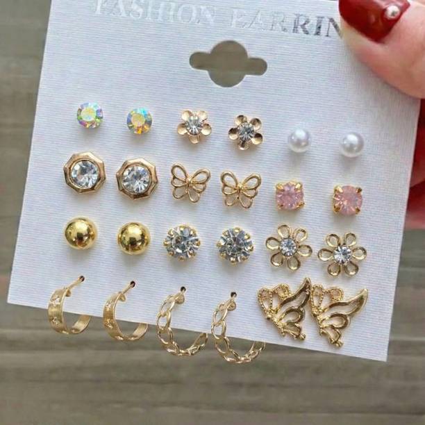 Alloy Earring Set, Stud Earring