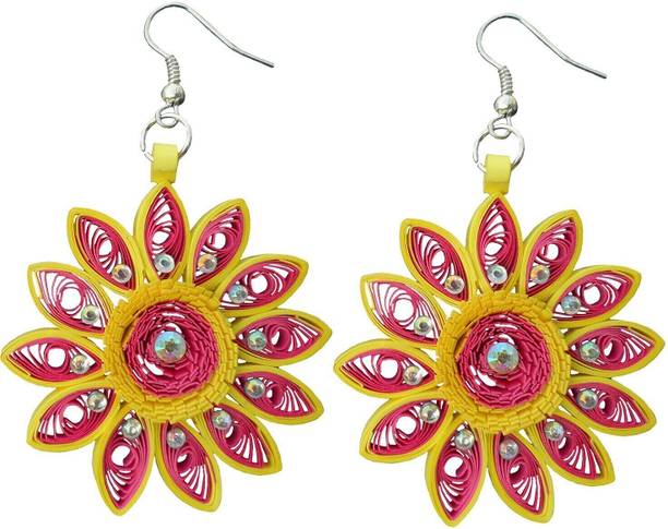 Designer's Collection Designers Collection Paper Quilling Earrings Paper Drops & Danglers