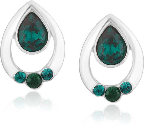 Pretty Drop Swarovski Crystal Alloy Stud Earring