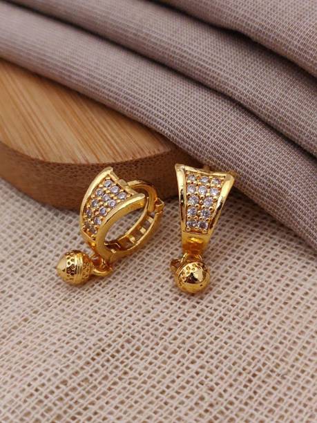 Shiv Enterprise Earrings Cubic Zirconia Brass Tassel Earring