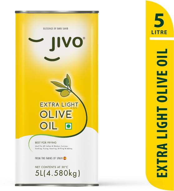 JIVO Extra Light olive oil 5 ltr Olive Oil Tin