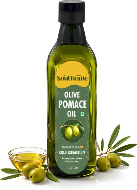 Soulroute Pomace Olive Oil, Origin Of Spain| Rich in MUFA, Antioxidants | Everyday Cooking Olive Oil