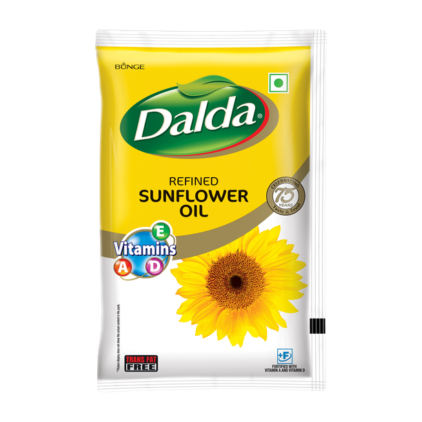 Dalda Refined Sunflower Oil Pouch