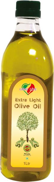 Long Live Extra Light Olive Oil First Cold Pressed(Imported from Italy) -1 Ltr Olive Oil Plastic Bottle