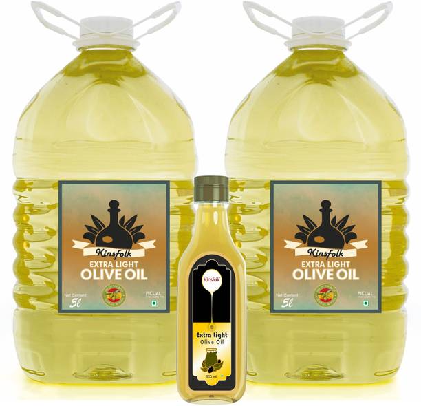 Kinsfolk Extra Light Tasting | Deep Frying | Italian Brand Olive Oil Can