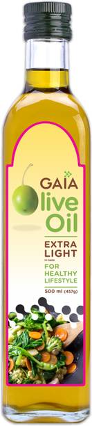 GAIA Olive Oil Extra Light 500 ml for healthy lifestyle Olive Oil Plastic Bottle