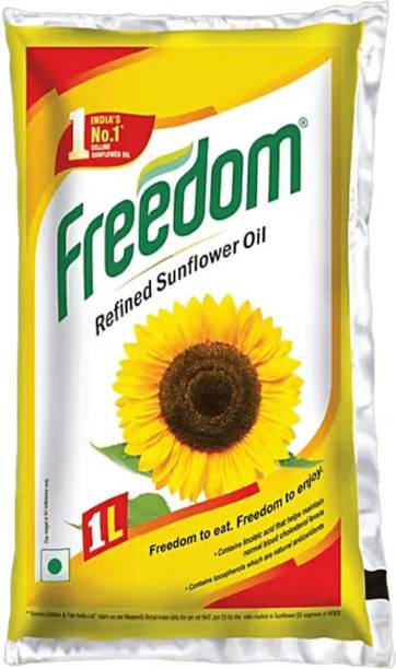 Freedom REFINED SUNFLOWER OIL 1L Sunflower Oil
