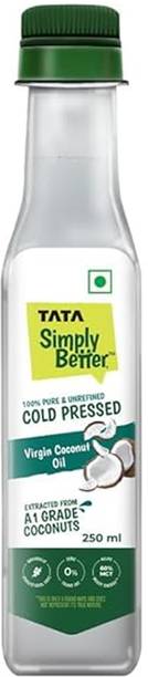 Tata Simply Better 100% Pure & Unrefined Coconut Oil Plastic Bottle