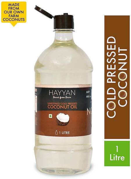 HAYYAN Cold Pressed Unrefined Coconut Oil PET Bottle