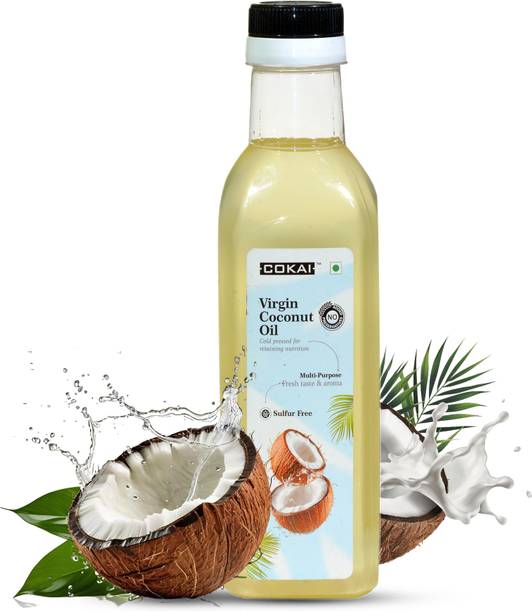 COKAI Cold Pressed Virgin Coconut Oil Plastic Bottle