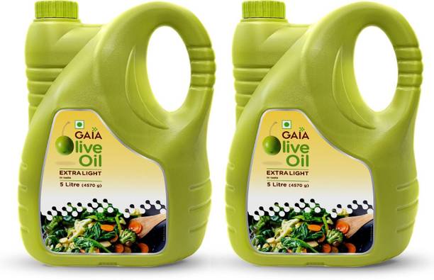 GAIA Extra Lite Olive oil 10 Ltr Olive Oil Can