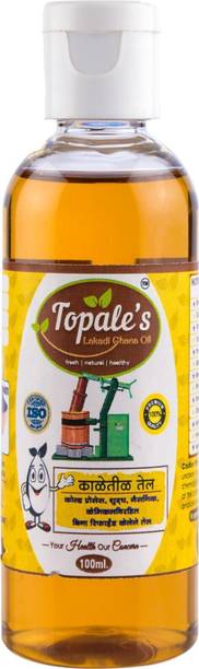Topale's Wooden Pressed B.Sesame |Hair Regrowth|Massage|Glow Skin|Kachi Ghani Sesame Oil PET Bottle