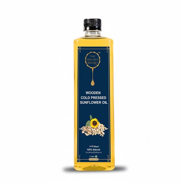 THE GOLDEN SECRET 24 Kacchi Ghani | 100% Natural, Unrefined, High-Vitamin E Sunflower Oil