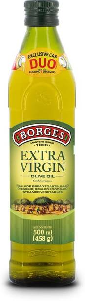BORGES Extra Virgin Olive Oil Glass Bottle 500 ML Olive Oil