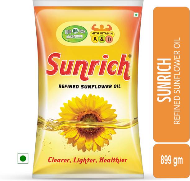 Sunrich Refined Sunflower Oil Pouch