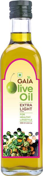 GAIA Olive Oil Extra Light for healthy lifestyle Olive Oil Plastic Bottle