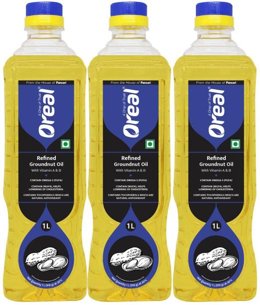 Oreal Groundnut oil Groundnut Oil PET Bottle