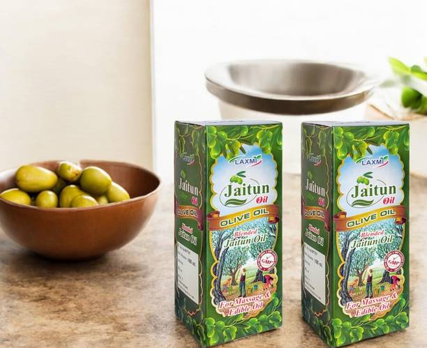 LAXMI Olive oil Jaitun tail extra light virgin original tel body massage hair cooking Olive Oil