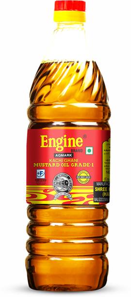 Engine Kachi Ghani Mustard Oil Plastic Bottle