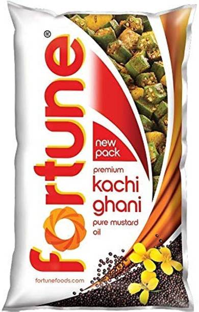 Fortune Premium Kachi Ghani Mustard Oil Pouch
