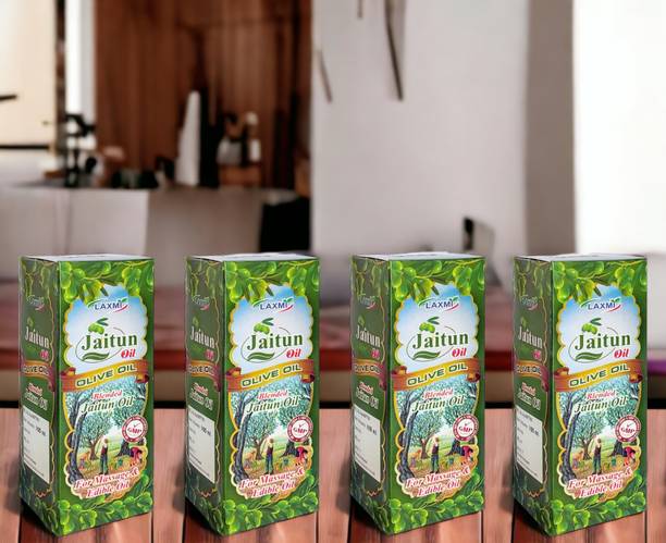 LAXMI Olive oil Jaitun ka tail virgin Extra Light edible cooking body hair massage tel Olive Oil Box