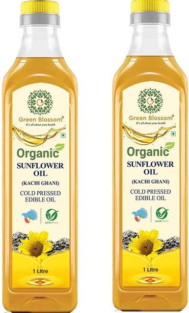 Green Blossom 100% Natural & Original Sunflower Oil Plastic Bottle