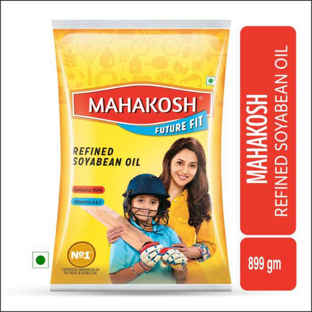 Mahakosh Refined Soyabean Oil Pouch