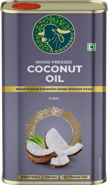 GIRORGANIC Wood Pressed Unrefined Cold Pressed Virgin...
